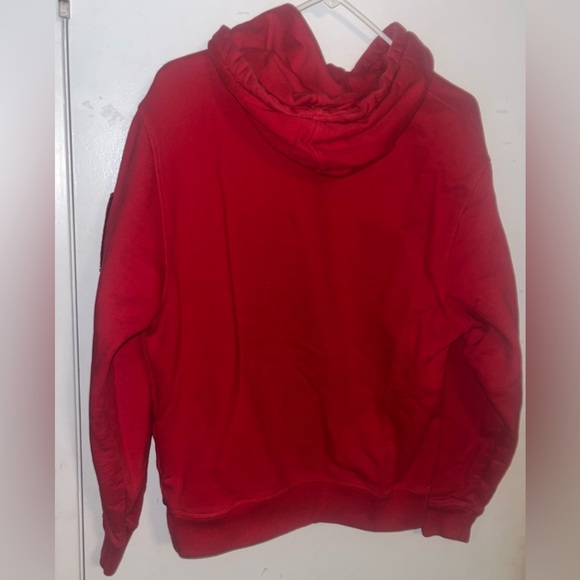 Wasted Paris Red Hoodie Size Medium - Picture 3 of 9